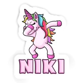 Sticker Niki Unicorn Image