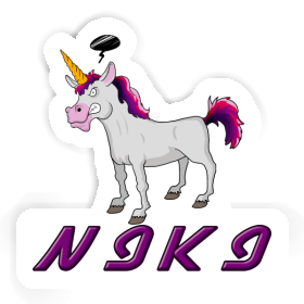 Sticker Niki Unicorn Image