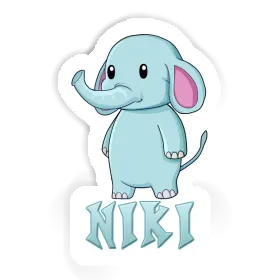 Niki Sticker Elephant Image