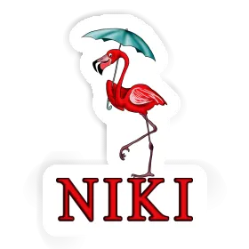 Niki Sticker Flamingo Image