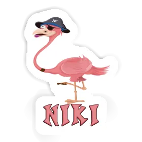 Niki Sticker Flamingo Image