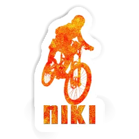 Freeride Biker Autocollant Niki Image