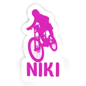 Autocollant Niki Freeride Biker Image