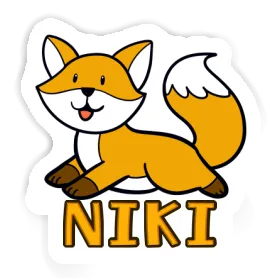 Sticker Niki Fox Image