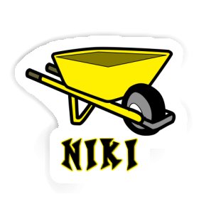 Sticker Niki Wheelbarrow Image