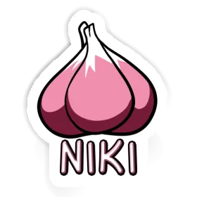 Sticker Niki Garlic clove Image