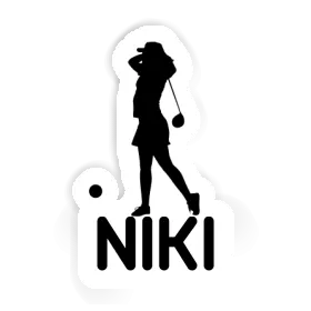 Autocollant Niki Golfeuse Image