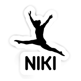 Gymnast Sticker Niki Image