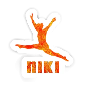 Gymnast Sticker Niki Image