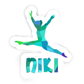 Aufkleber Niki Gymnastin Image