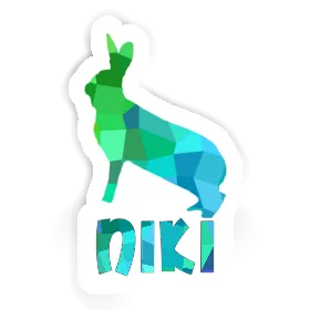 Rabbit Sticker Niki Image