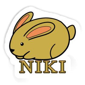 Autocollant Lapin Niki Image