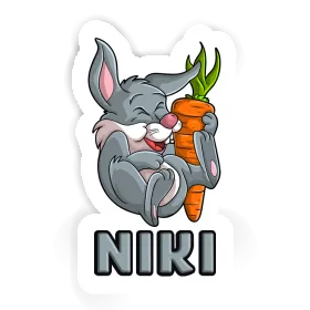 Sticker Easter bunny Niki Image