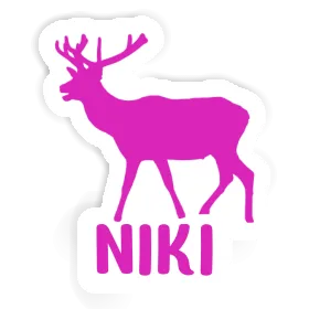 Sticker Deer Niki Image