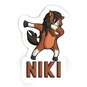 Pferd Sticker Niki Image