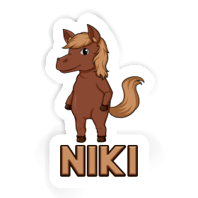 Sticker Niki Horse Image