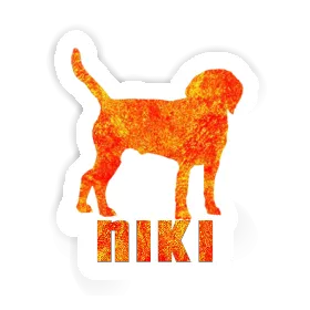 Niki Autocollant Chien Image