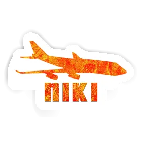 Sticker Jumbo-Jet Niki Image