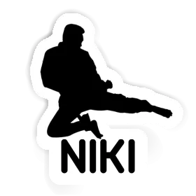 Sticker Karateka Niki Image