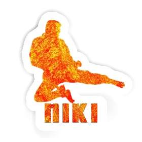 Sticker Karateka Niki Image