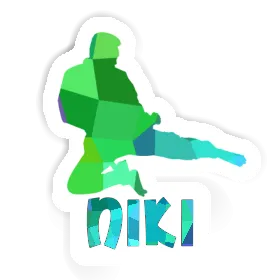 Sticker Niki Karateka Image