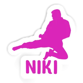 Sticker Niki Karateka Image