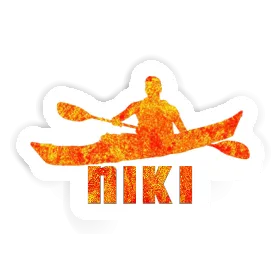 Sticker Niki Kajakfahrer Image