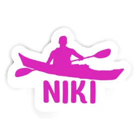 Sticker Niki Kayaker Image