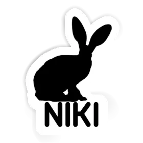 Sticker Rabbit Niki Image