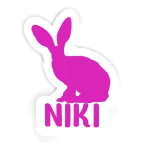 Sticker Rabbit Niki Image