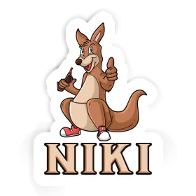 Kangaroo Sticker Niki Image