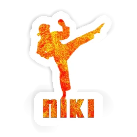 Karateka Sticker Niki Image