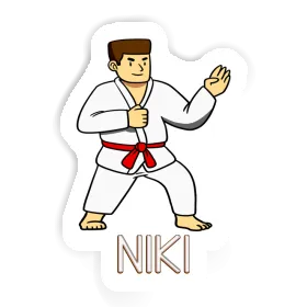 Sticker Karateka Niki Image