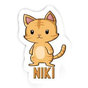 Sticker Niki Cat Image