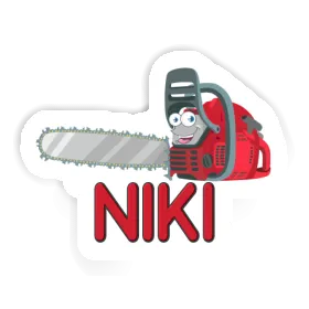 Chainsaw Sticker Niki Image