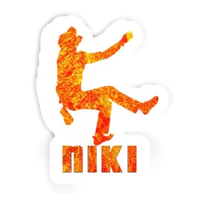 Niki Autocollant Grimpeur Image