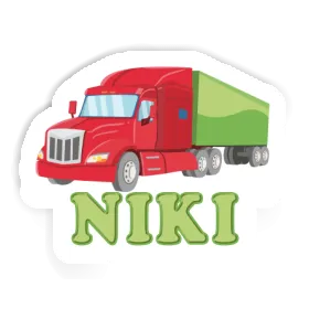 Sticker Niki Truck Image