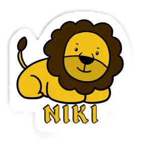 Sticker Niki Lion Image