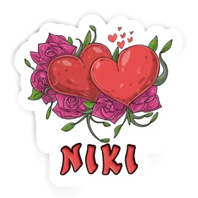 Niki Sticker Love Symbol Image