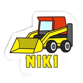 Niki Sticker Tieflader Image