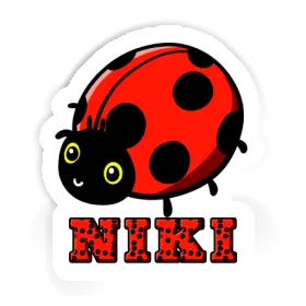 Sticker Niki Marienkäfer Image