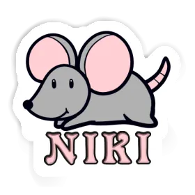 Sticker Mouse Niki Image