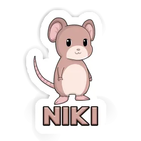 Mouse Sticker Niki Image