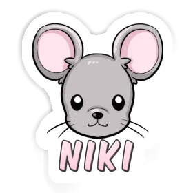 Sticker Niki Mousehead Image