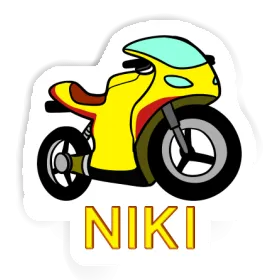 Sticker Niki Motorcycle Image