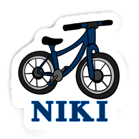 Sticker Niki Bicycle Image