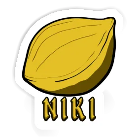 Nut Sticker Niki Image