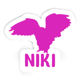 Sticker Niki Owl Image