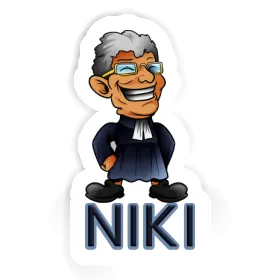 Vicar Sticker Niki Image