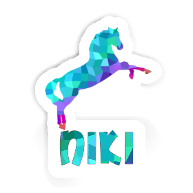 Horse Sticker Niki Image